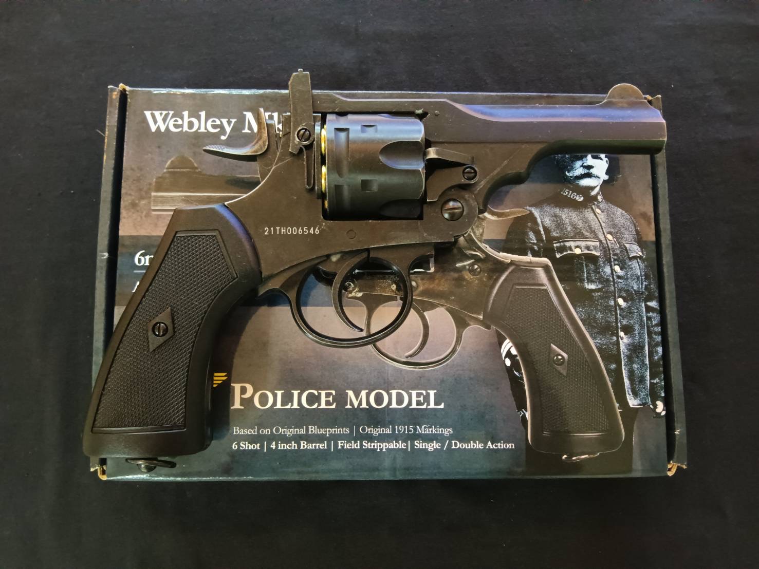 Webley MkVI .455 4" Revolver