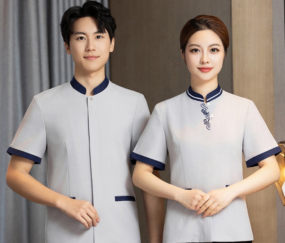 ชุดแม่บ้านโรงแรม ชุดแม่บ้านห้างสรรพสินค้า ชุดทำความสะอาดห้องพักแขก ชุดพนักงานทำความสะอาด