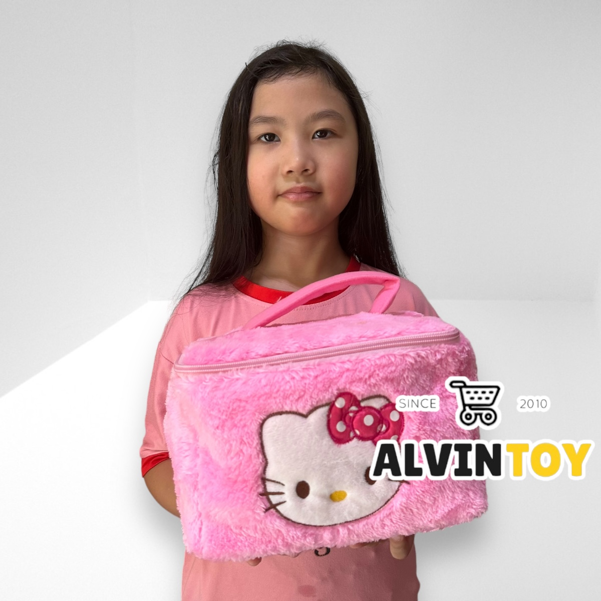 กระเป๋ากล่องเครื่องสำอาง hello kitty - เฮลโล คิตตี้