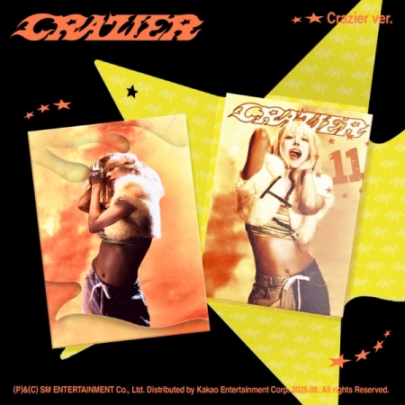 ( Pre-Order ) BoA 11th Album [Crazier] Crazier ver * มี Poster พับในกล่อง * วางจำหน่าย 19 / 8 / 2025