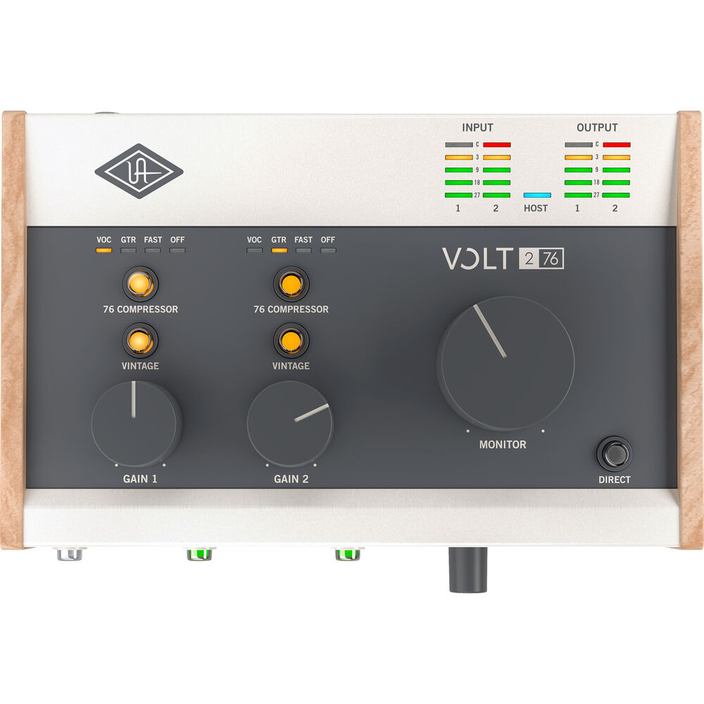 Universal Audio Volt 276 *ของแท้รับประกัน 1ปี* USB-C Audio Interface + 76 Compressor, ออดิโออินเตอร์เฟส, PC/ Mac/ iOS