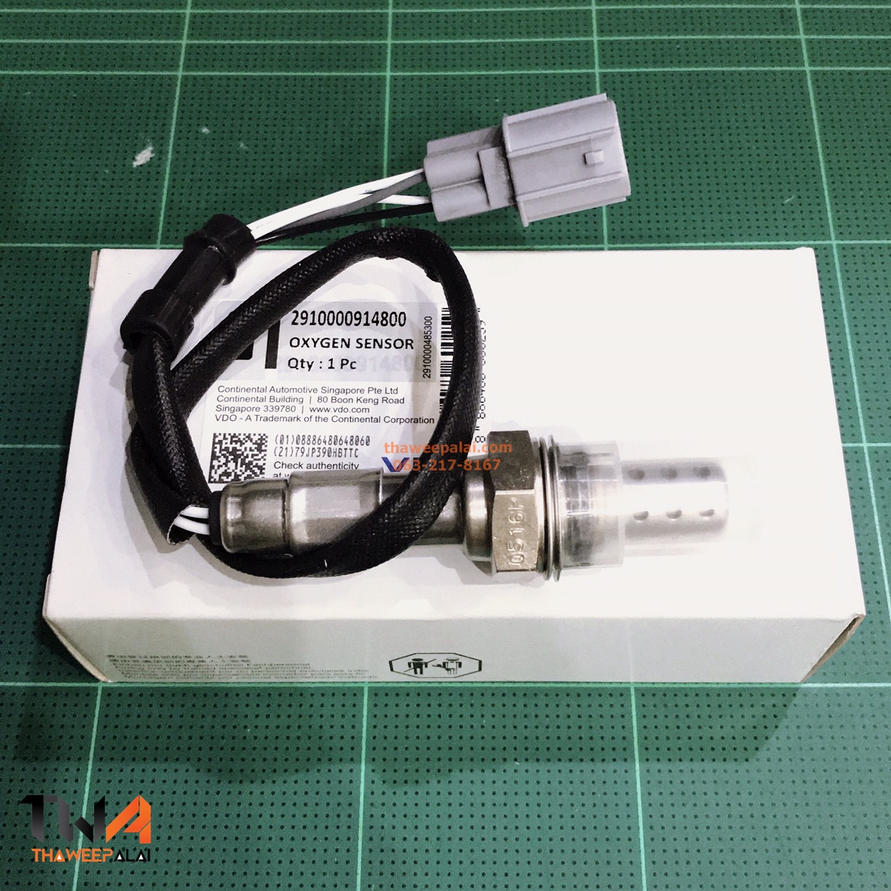 เซนเซอร์ท่อไอเสีย FRONT HONDA ACCORD ปี08-12 CP2 K24Z เครื่อง2.4 ของใหม่! ราคาถูก (รูปจริง) /VDO O2 Sensor อ็อกซิเจนเซนเซอร์ 36531PNBG01