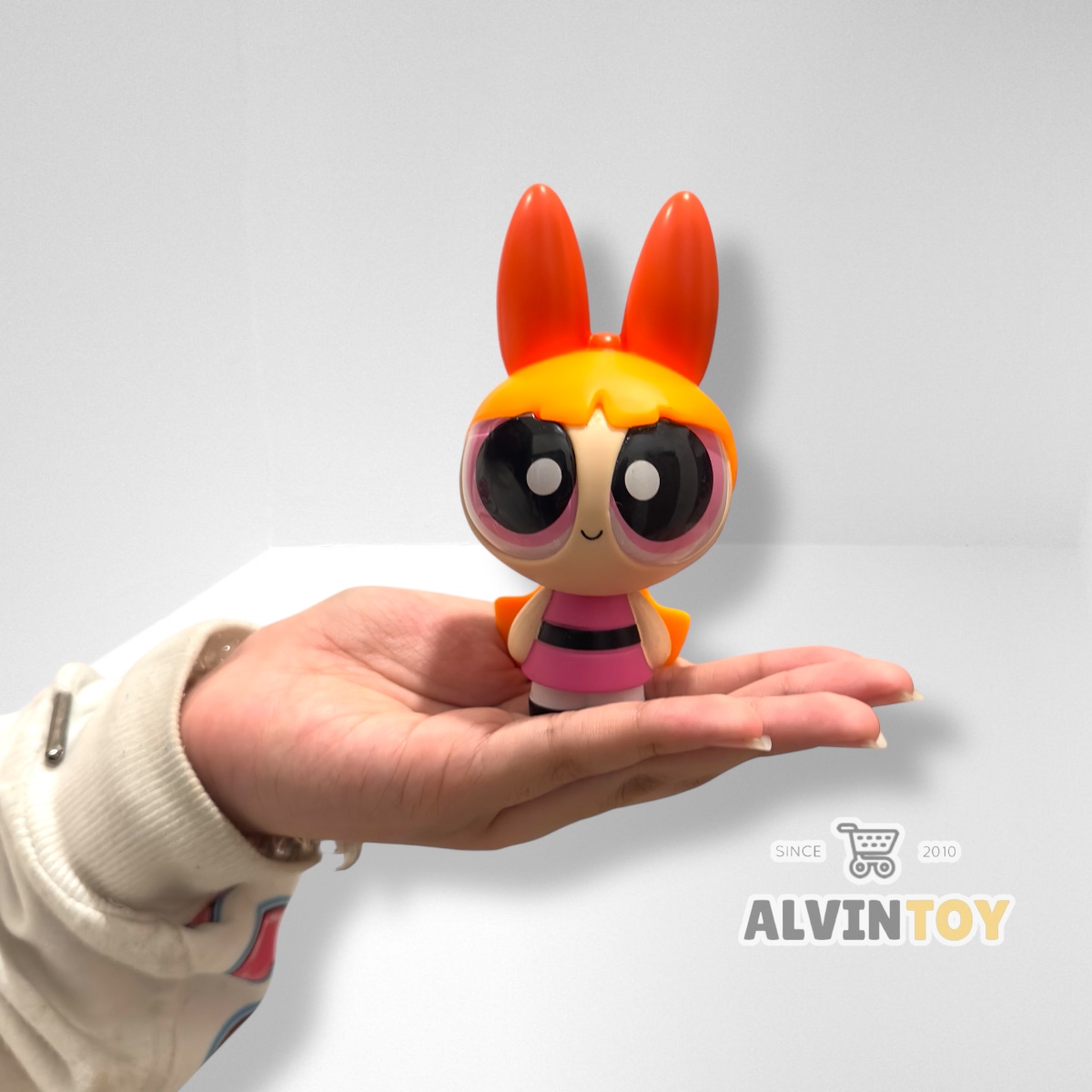 โมเดล Powerpuff Girls - พาวเวอร์พัฟฟ์เกิลส์ ชุด 3 ตัว ขนาดความสูง 9-12 ซม.