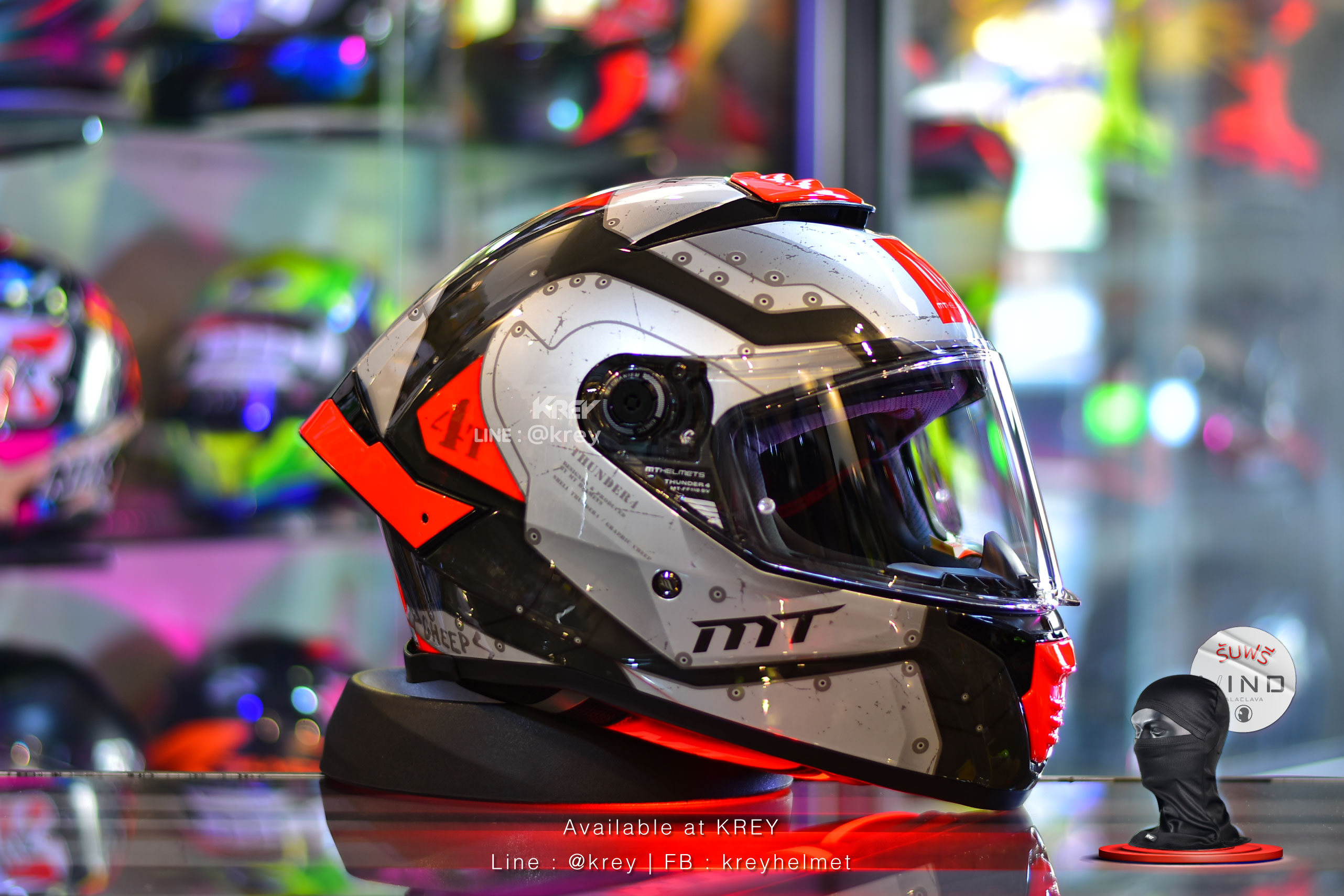 MT model THUNDER 4 SV CHEEP GLOSS RED