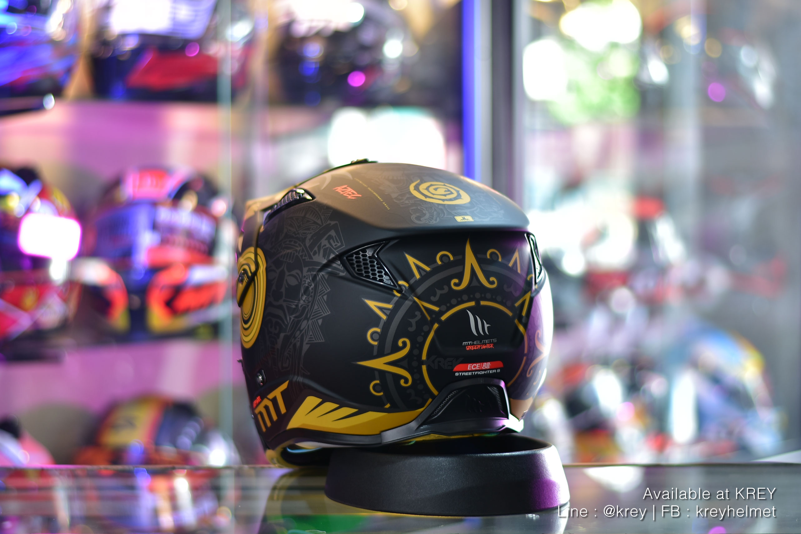 MT model STREETFIGHTER SV : AZTEC MATT YELLOW