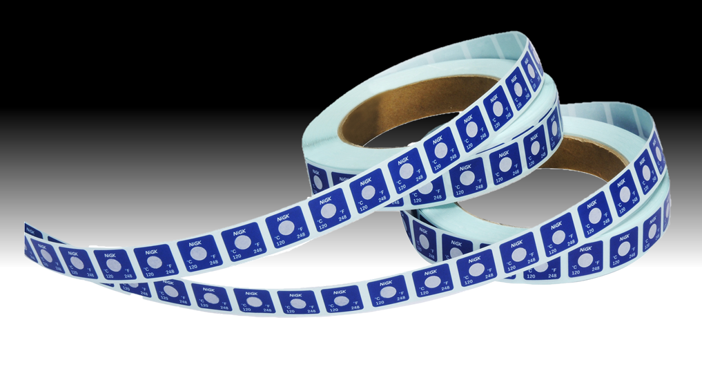 DEGMARK temperature label (roll-type)