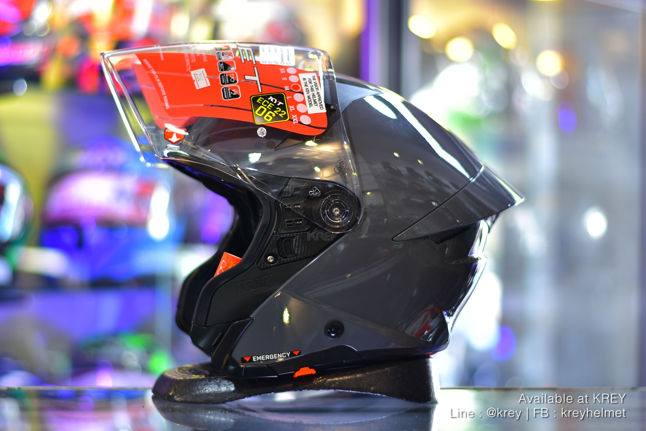 KYT model TTR-JET Plain Grey