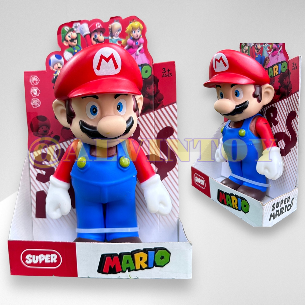 โมเดล Super Mario - ซูเปอร์มาริโอ ขนาดความสูง 21 ซม.