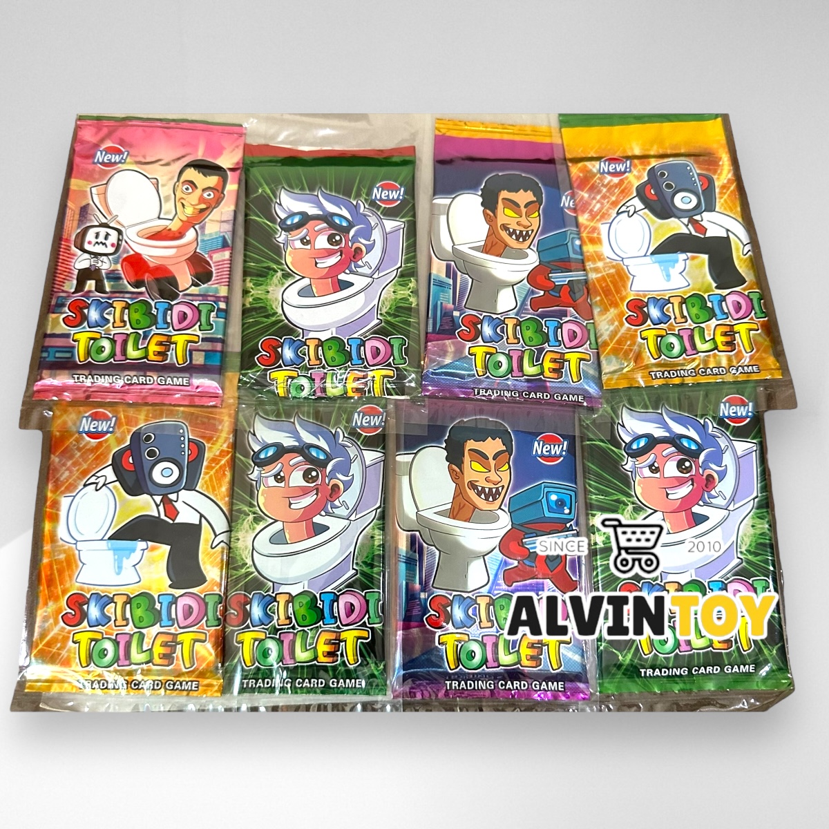 ของเล่น การ์ด Skibidi Toilet ชุดการ์ด ชุด 12 ซอง สกิบิดี้ ทอยเล็ต สินค้าตรงปก สินค้าส่งเร็วจากกทม.
