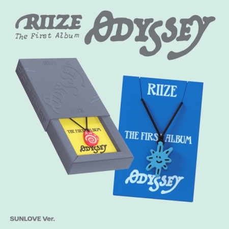 ( Pre-Order ) RIIZE 1st Regular Album [ODYSSEY] ( Sunlove ver ) random * ไม่มี Poster พับในกล่อง * วางจำหน่าย 20 / 5 / 2025