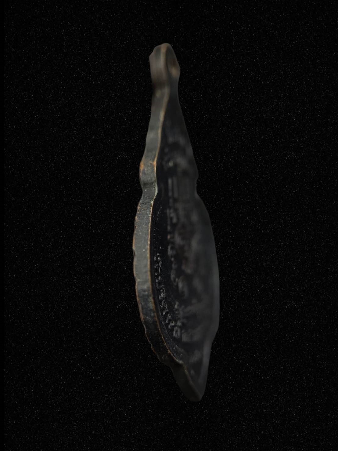 เหรียญหลวงพ่อไสว วัดปรีดาราม จ.นครปฐม ปี2538 เนื้อทองแดงรมดำ