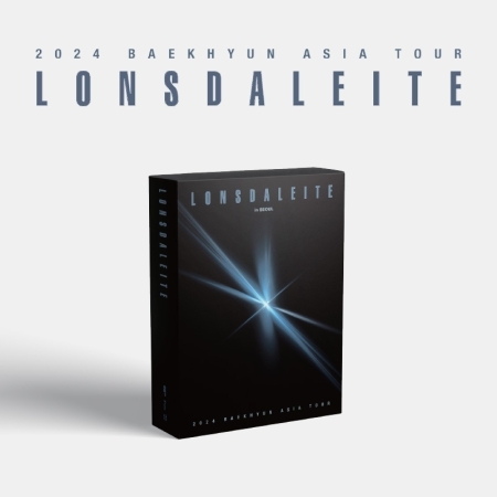 ( Pre-Order ) DVD BAEKHYUN - 2024 BAEKHYUN ASIA TOUR Lonsdaleite in SEOUL ( 2 Disc ) วางจำหน่าย 15 / 11 / 2024