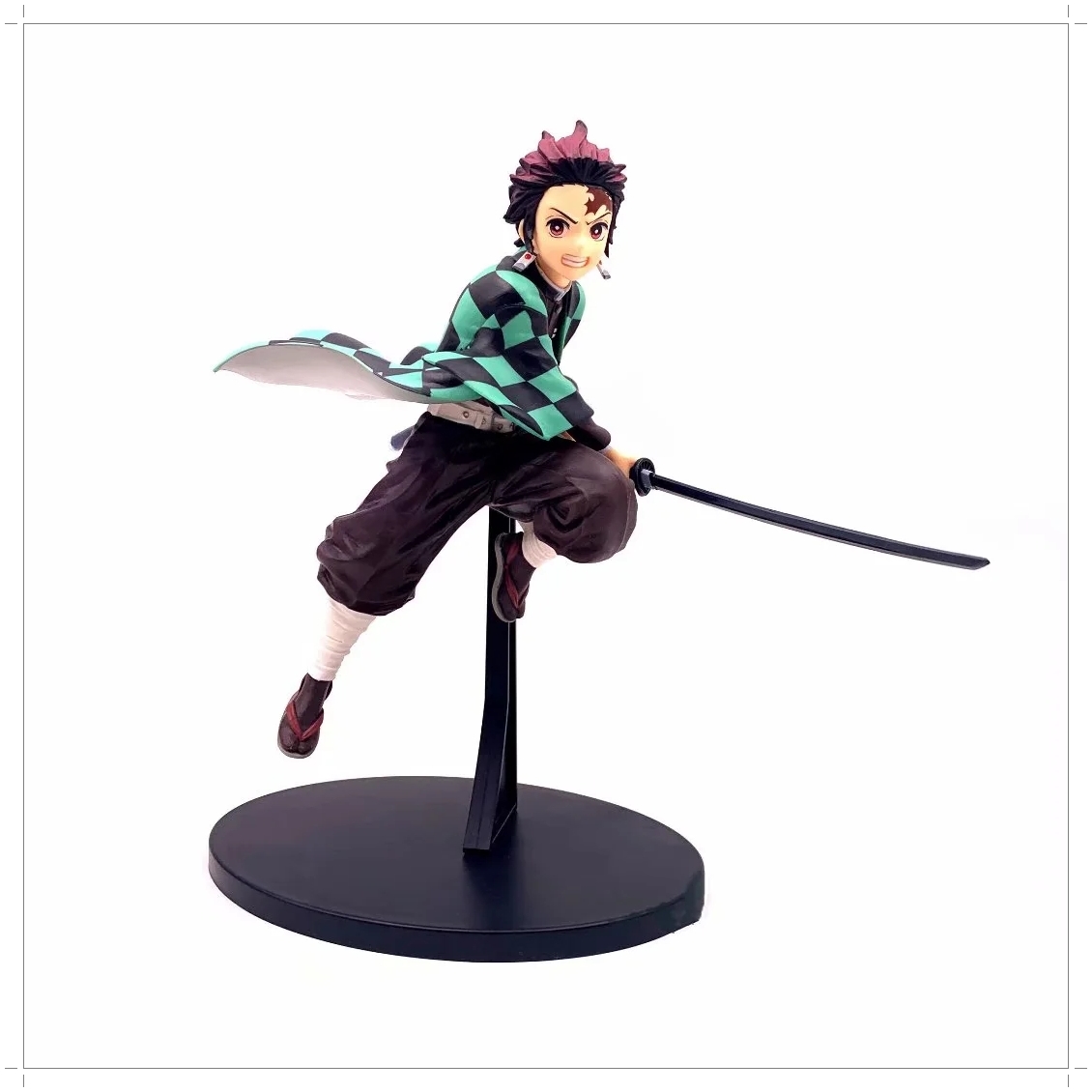 Action Figure Kimetsu no Yaiba ฟิกเกอร์ ดาบพิฆาตอสูร คามาโดะ ทันจิโร่ ขนาดความสูง 17 ซม. มีฐาน พร้อมกล่อง งานสวย