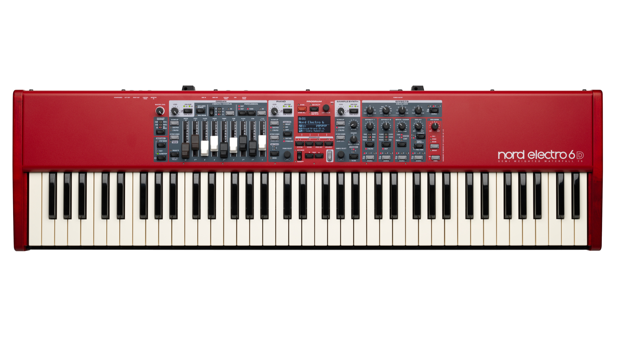 Nord Electro 6D 73 *ของแท้รับประกัน 1ปี* สุดยอดคีย์บอร์ดระดับโลก Made in Sweden,ฟังก์ชั่นเปียโนไฟฟ้า, ซินธีไซเซอร์, ออแกน เอ็กเฟ็กต์ครบครัน