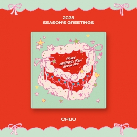 ( Pre-Order ) CHUU SEASON'S GREETINGS 2025 [ Happy CHUU’s Day! Celebrate Me! ] ** สั่งเกิน 1 ชิ้นบวกค่าส่งเพิ่มชิ้นละ 20 บาท เนื่องจากสินค้าหนัก ** จำนวนจำกัด ** วางจำหน่าย 27 / 12 / 2024