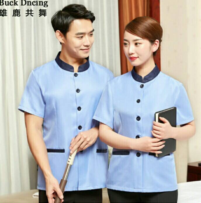 เสื้อแม่บ้าน พ่อบ้าน พนักงานทำความสะอาด