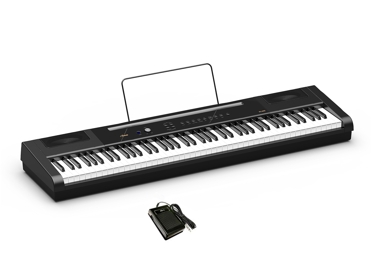 Artesia PA-88H+ *ของแท้รับประกัน 1ปี* เปียโนไฟฟ้า 88 คีย์, Hammer action, ฟรี! Music Rest, Pedal, Power supply