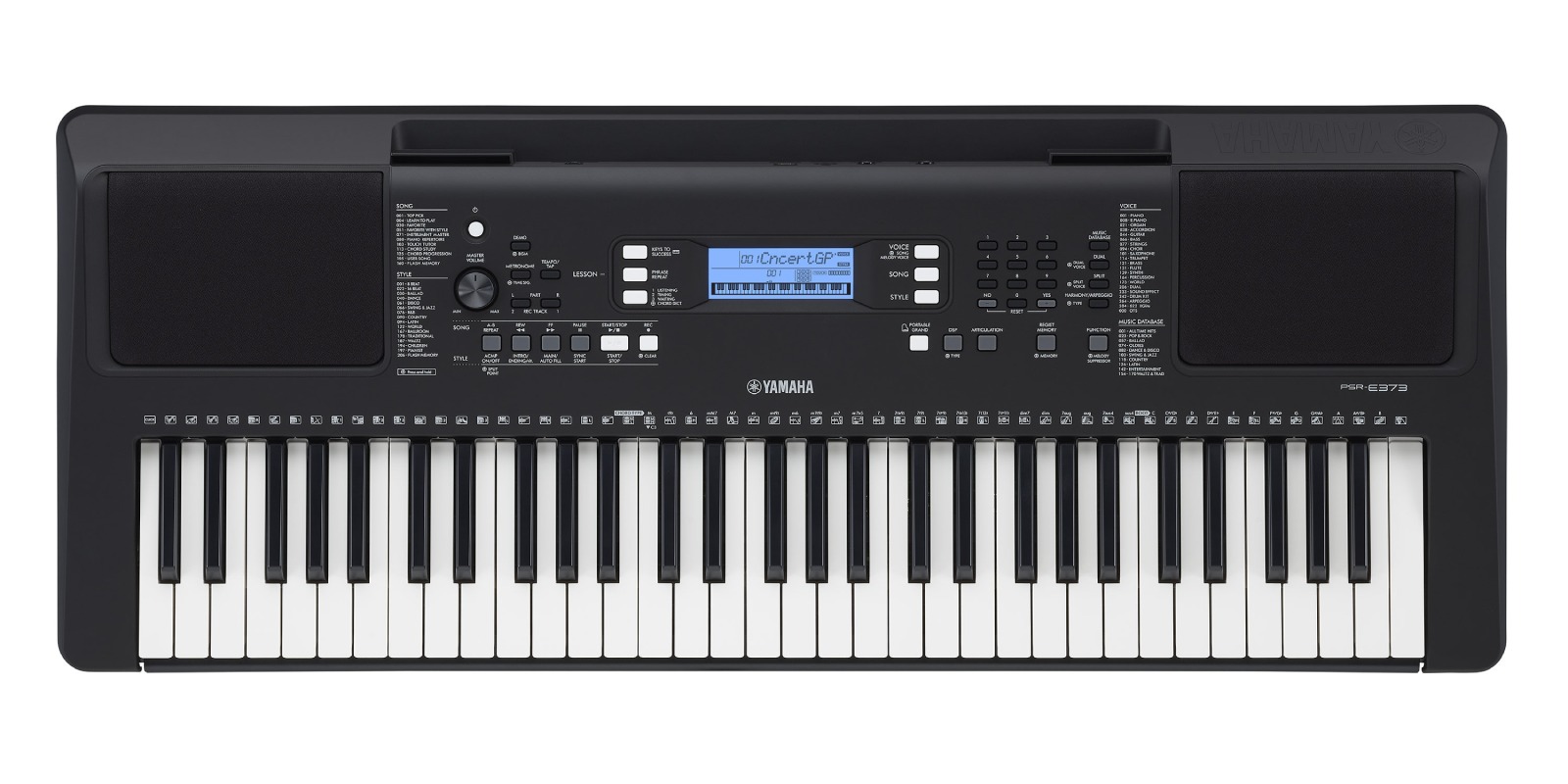 Yamaha PSR-E373 *ของแท้รับประกันศูนย์* คีย์บอร์ด 61 คีย์, 622 เสียง, USB TO HOST, ช่องหูฟัง, ฟรี!! ที่วางโน้ต