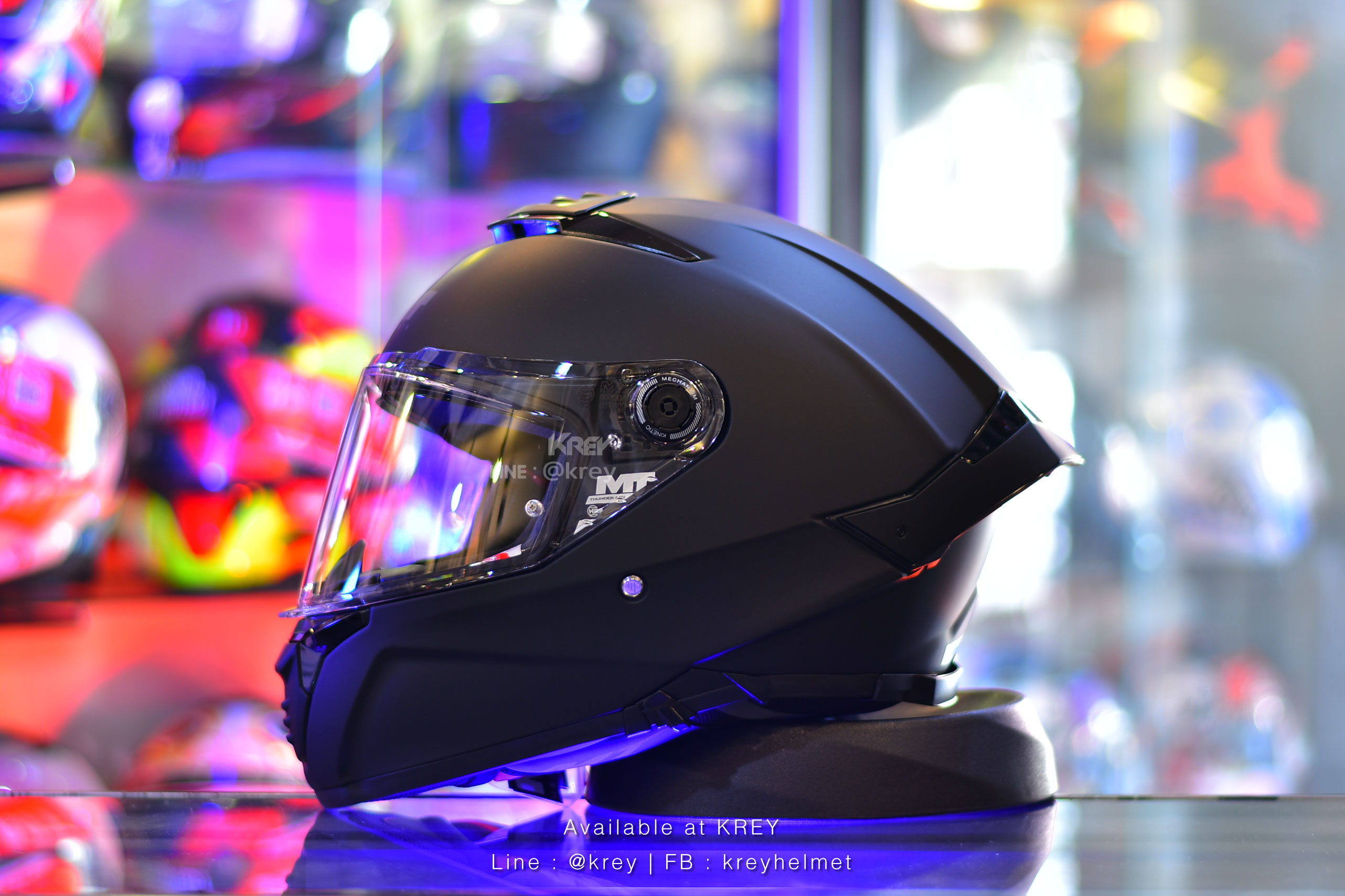 MT model THUNDER 4 SV PURE MATT BLACK