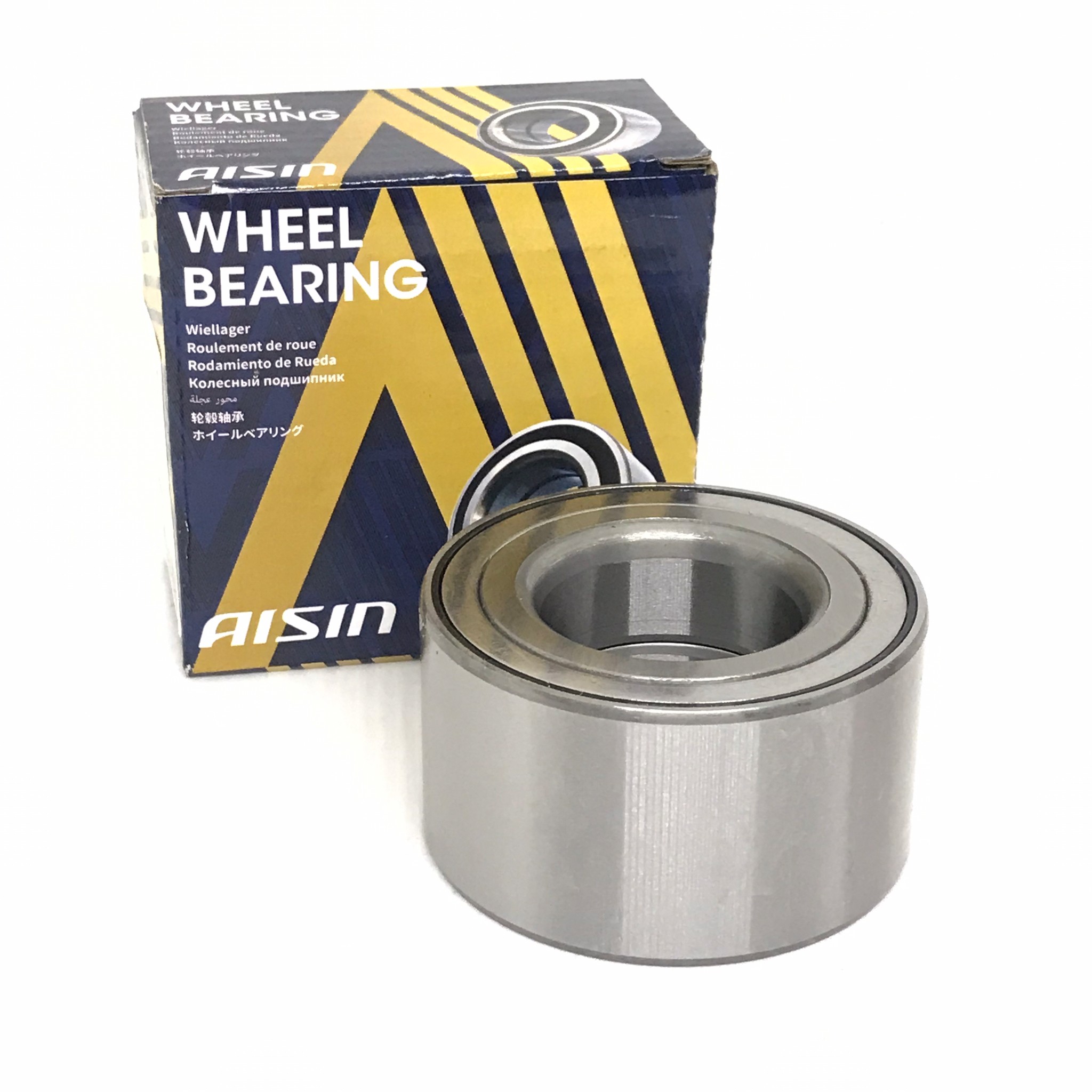 ลูกปืนล้อหน้า HONDA CIVIC 92-95, CITY ZX 02-05 /JAZZ 03-07 (GD) ฮอนด้า ซีวีค ซิตี้ แจ๊ส (GD) ล้อหลัง CRV 02 (GEN2) ซีอาร์วี / ขนาด 38x73x40 / เบอร์ WHBH-0001 / ยี่ห้อ AISIN (wheel bearing front)