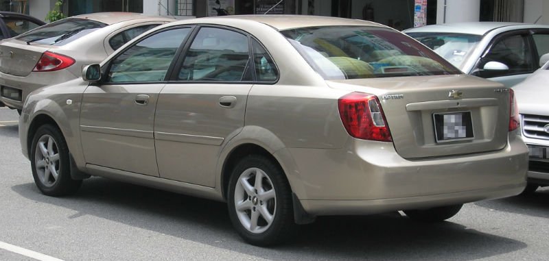 มือเปิดประตูด้านนอก (สีดำ) OPTRA (ออฟตร้า) ปี03-07