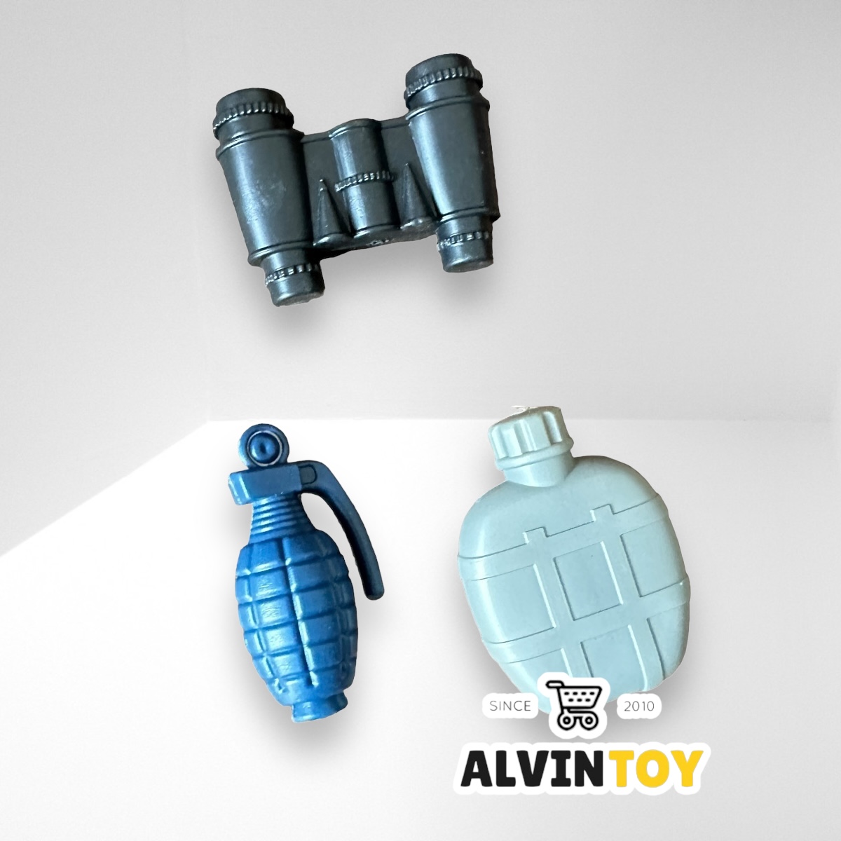 ปืน ของเล่นปืนทหาร พร้อมหมวก อุปกรณ์ครบชุด ของเล่นเด็ก ปืนของเล่นเท่ๆ