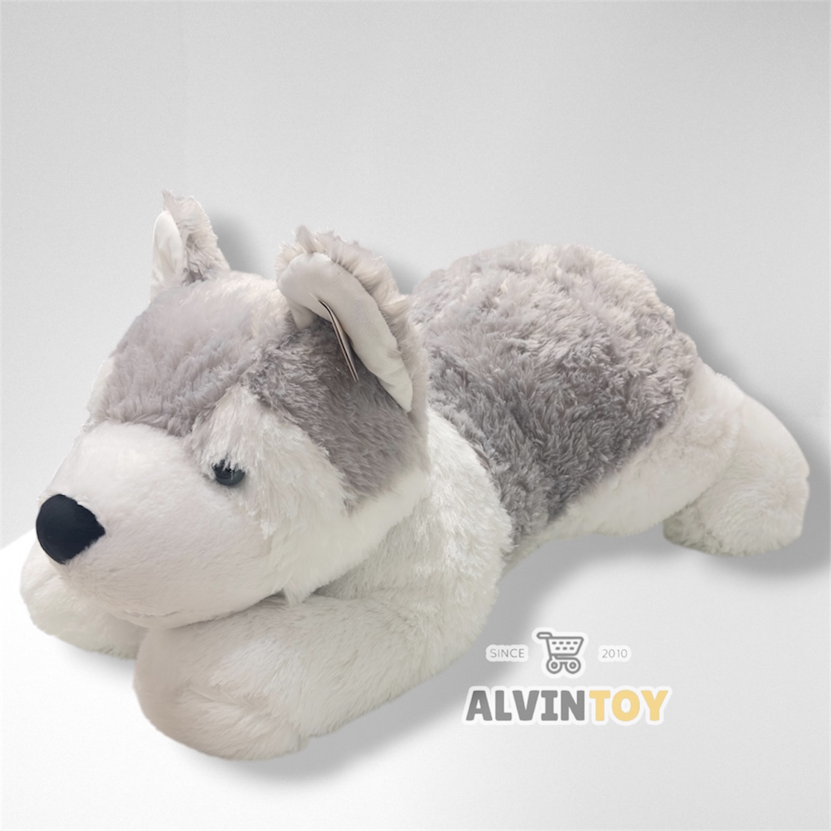 ตุ๊กตาหมา Siberian husky - ไซบีเรียนฮัสกี 30 นิ้ว