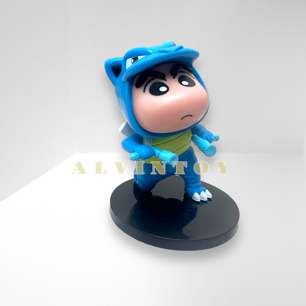 โมเดล ฟิกเกอร์ Shin-chan - ชินจังจอมแก่น ชุด 6 ตัว ขนาดความสูง 7-9 ซม.