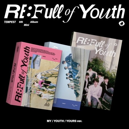 ( Pre-Order ) TEMPEST THE 6th Mini Album [RE: Full of Youth] Set 3 ver * ไม่มี Poster * วางจำหน่าย 1 / 4 / 2025