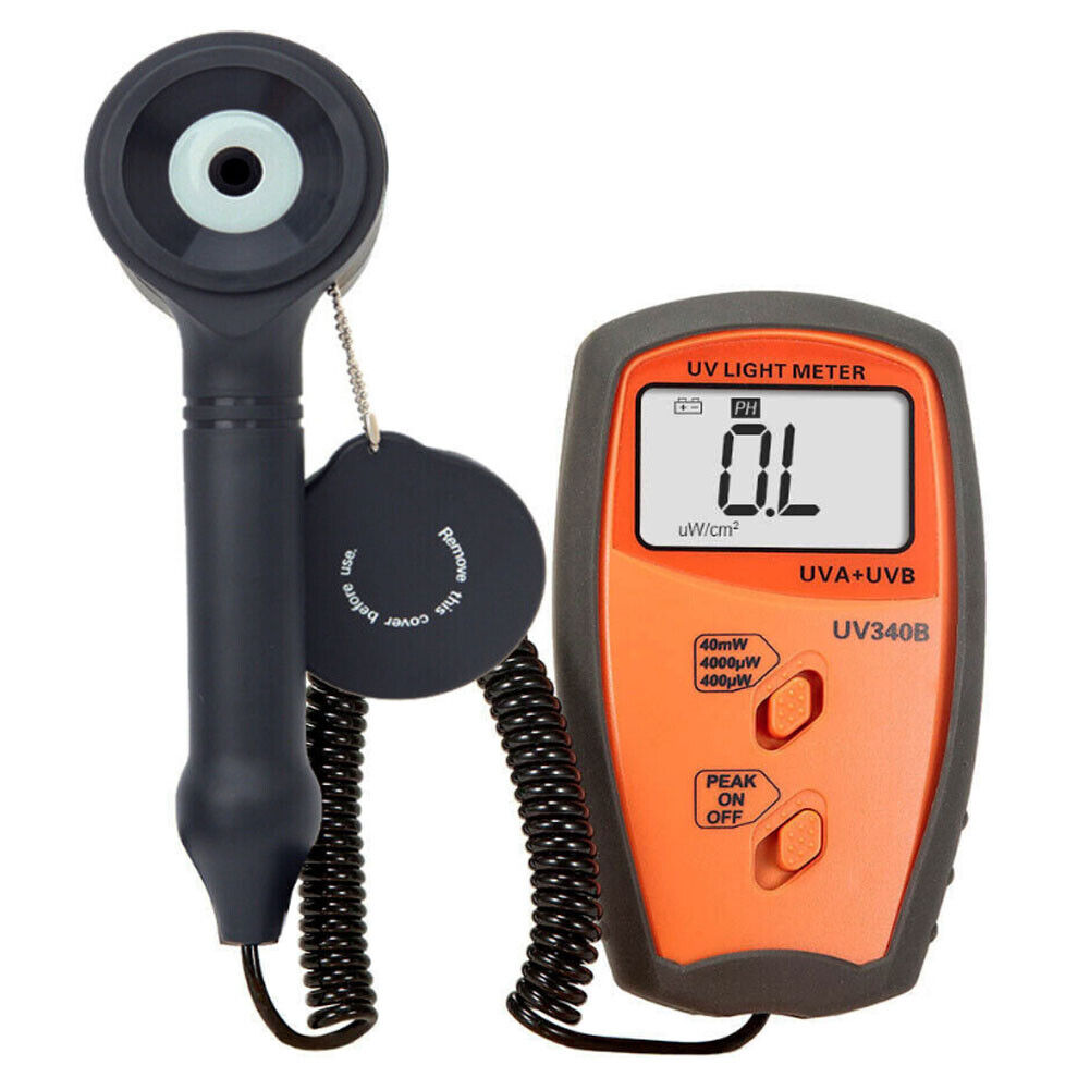 UV340B เครื่องวัดแสงยูวีเอและยูวีบี UVA+UVB Ultraviolet UV Meter