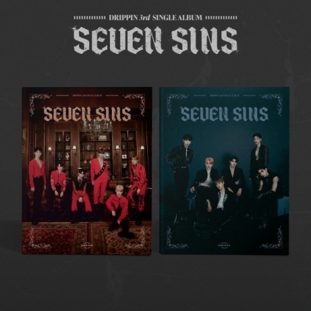 ( Pre-Order ) DRIPPIN 3rd Single Album SEVEN SINS Set 2 ver + Poster วางจำหน่าย 20 / 4 / 2023
