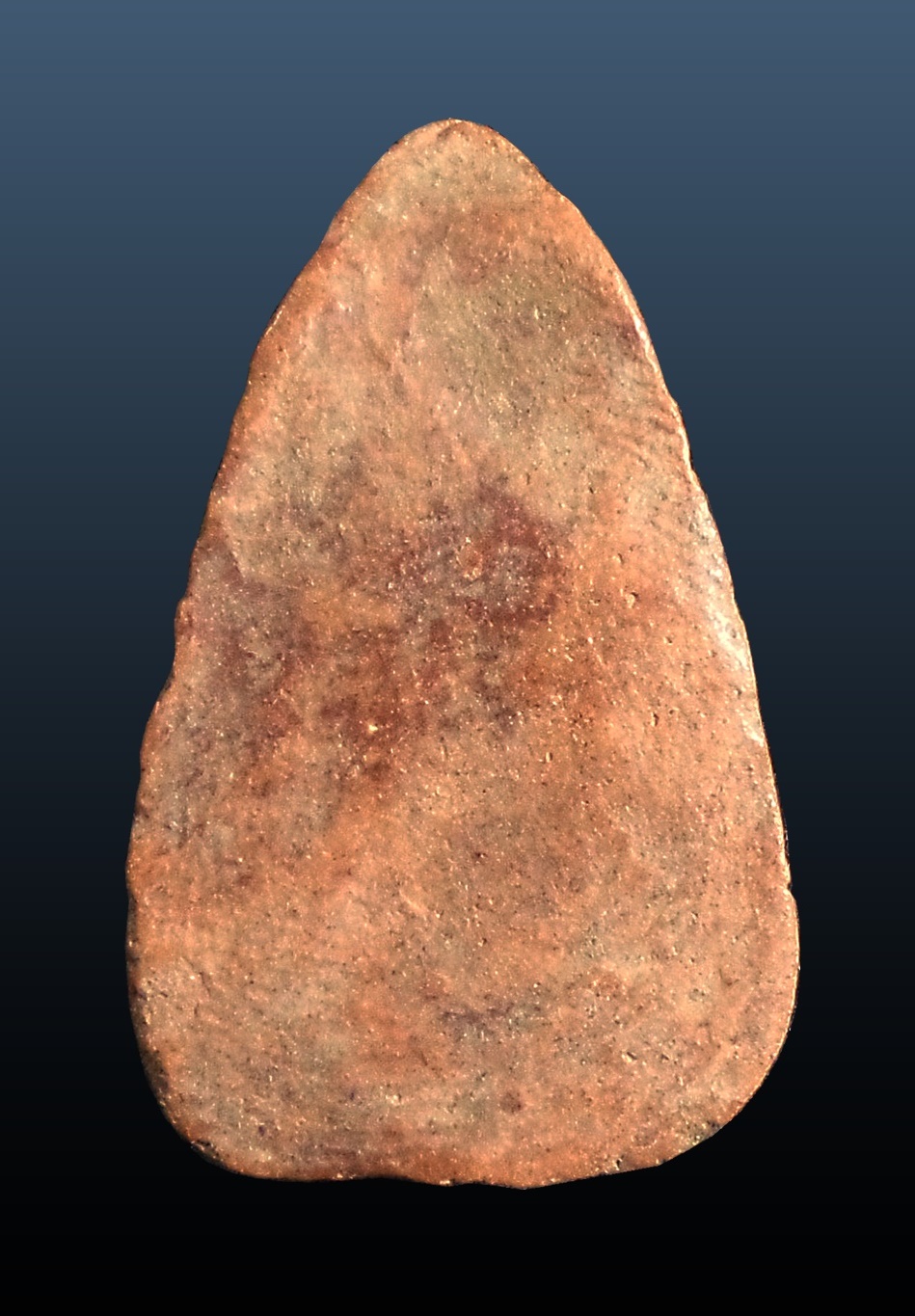 พระชัยวัฒน์เนื้อดินผสมผงว่านหลังยันต์ หลวงพ่อจรัญ วัดพรหมบุรี สิงห์บุรี ปี2496