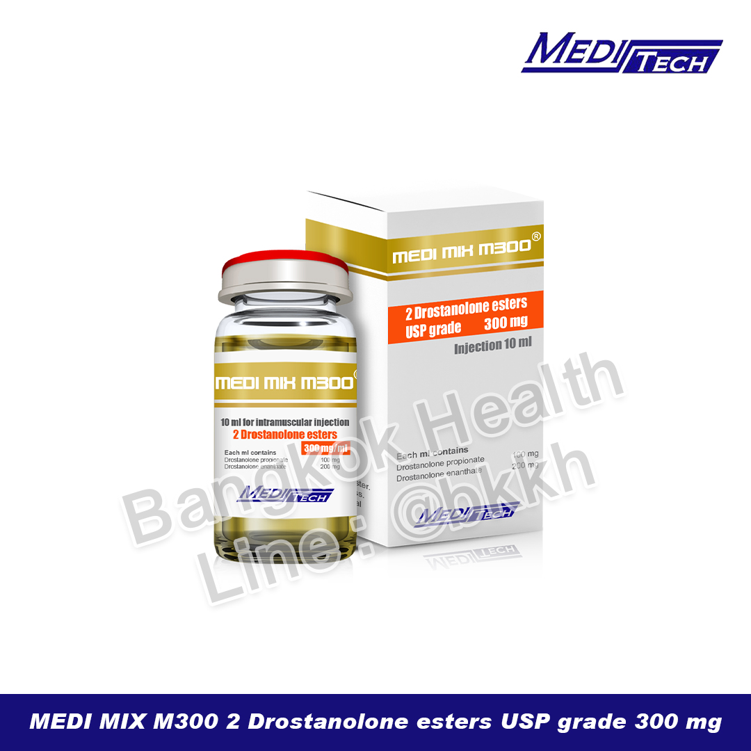 MEDI MIX M300 2 Drostanolone esters USP grade 300 mg