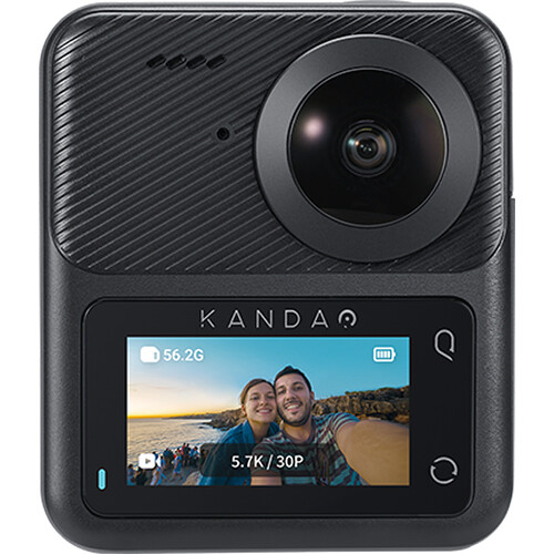 Kandao QooCam 3 Travel Combo *ของแท้รับประกัน 1ปี* 360°Action Camera กล้องแอคชั่น 5.7K,Touchscreen Display, IP68 Waterproof