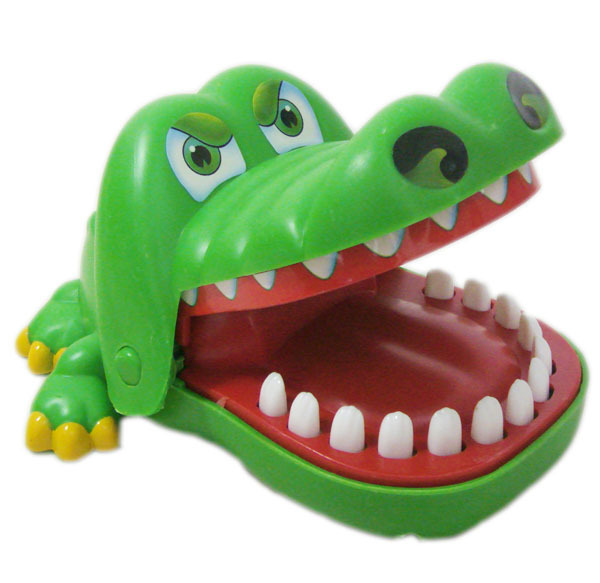 เกมส์ระวังจระเข้จอมโมโหงับนี้ว [ Crocodile Dentist ]