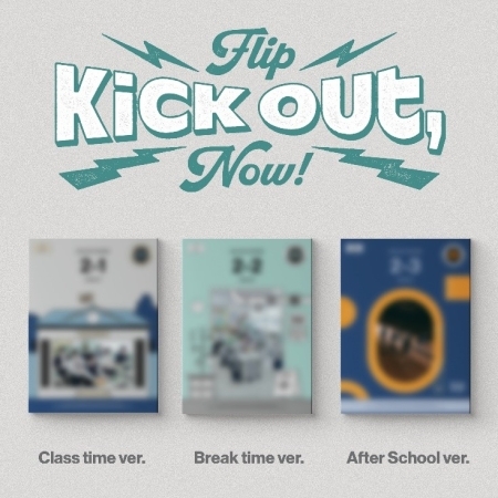( Pre-Order ) Kickflip 2nd Mini Album [Kick Out, Flip Now!] ( Photobook ver ) Set 2 ver * ไม่มี Poster พับในกล่อง * วางจำหน่าย 26 / 5 / 2025