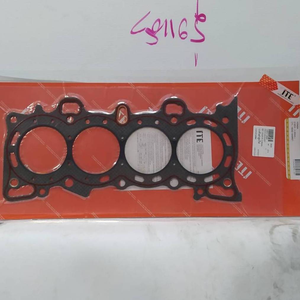 (ประกัน 1 เดือน) ประเก็นฝาสูบ HONDA D16B / D16Y / D15Z / CITY ปี 1996-2001 ฮอนด้า ซิตี้ / ICH040072-I01 / 12251-P2J-004 (แบบไฟเบอร์) หนา 2 มิล ITE
