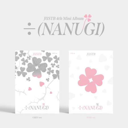 ( Pre-Order ) JUST B 4th Mini Album [÷ (NANUGI)] Set 2 ver + Poster วางจำหน่าย 11 / 10 / 2023