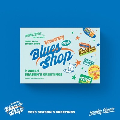( Pre-Order ) YOUNGTAK SEASON'S GREETINGS 2025 ( Monthly Planner ver ) ** สั่งเกิน 1 ชิ้นบวกค่าส่งเพิ่มชิ้นละ 20 บาท เนื่องจากสินค้าหนัก ** จำนวนจำกัด ** วางจำหน่าย 24 / 12 / 2024