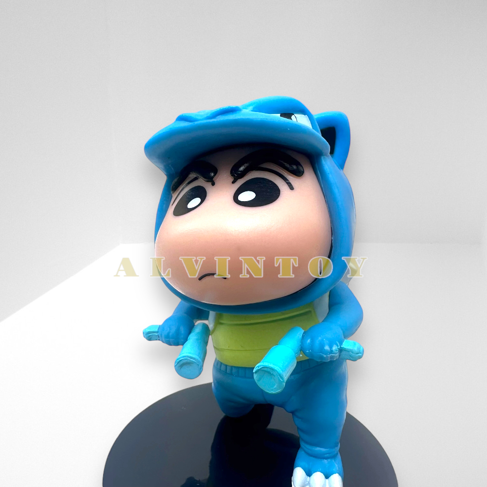 โมเดล ฟิกเกอร์ Shin-chan - ชินจังจอมแก่น ชุด 6 ตัว ขนาดความสูง 7-9 ซม.