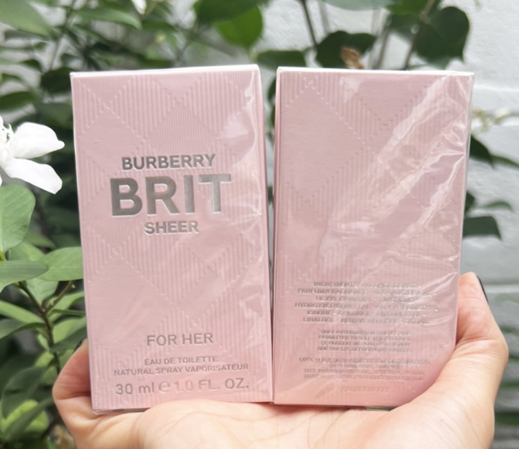 Burberry Brit Sheer Eau De Toilette 30ml.