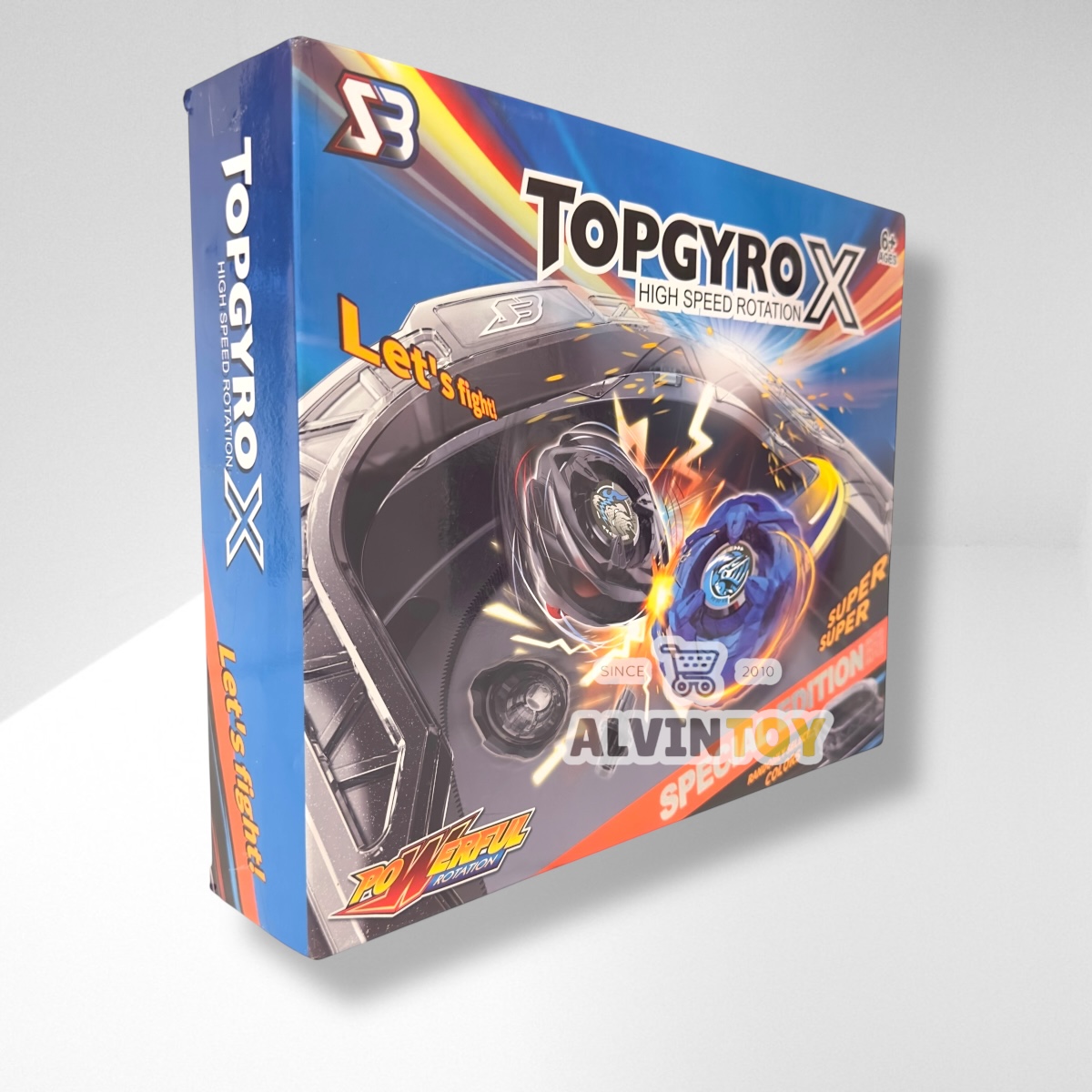 สนาม BEYBLADE เบย์เบลด พร้อมฝาครอบ ขนาดความกว้าง 46 ซม