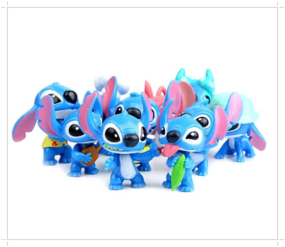 โมเดล Stitch - สติทช์ 10 ตัว