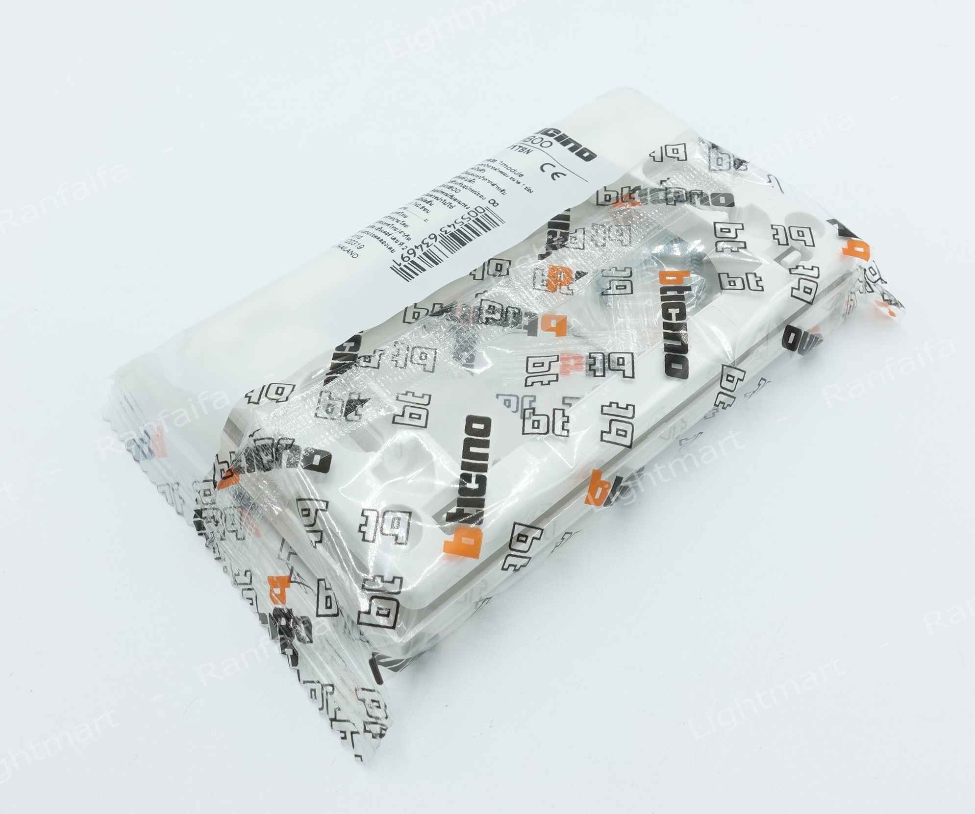 หน้ากากพลาสติก 1 ช่อง Bamboo