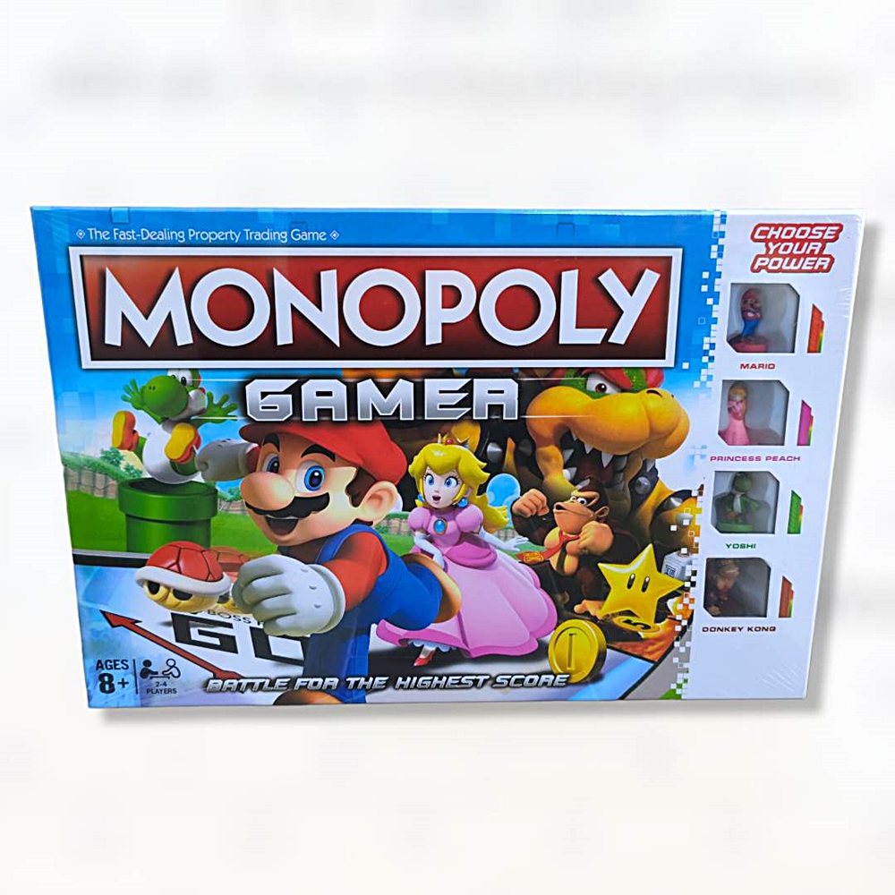 Super Mario - เกมส์เศรษฐี มาริโอ้ เกรด A อุปกรณ์ อย่างดี โมเดล น่ารัก