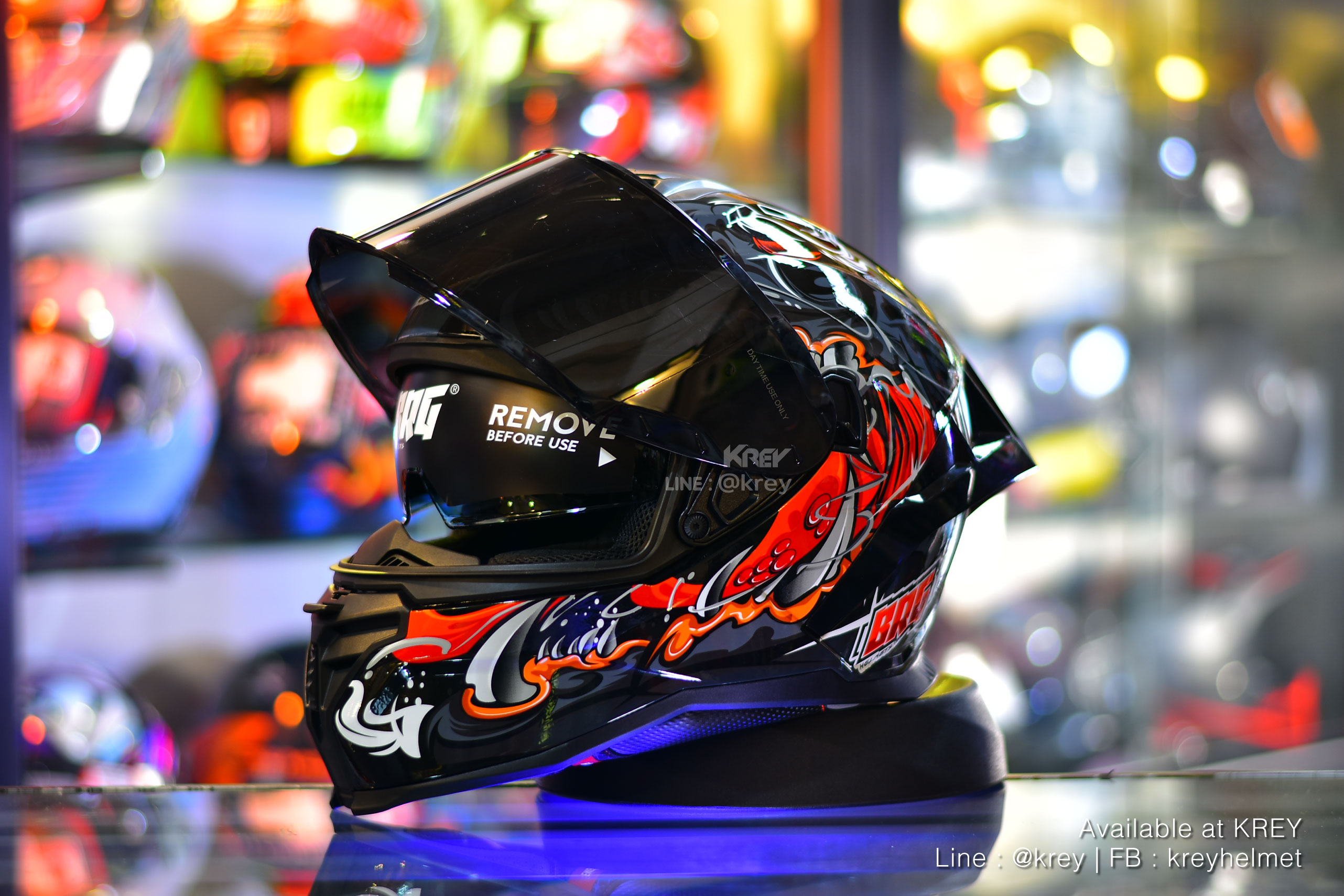 BRG model BR-23 Monster Glossy Red