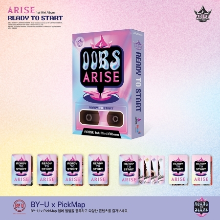 ( Pre-Order ) ARISE 1st Mini Album [READY TO START] Smart Album ver * ไม่มี Poster * วางจำหน่าย 20 / 8 / 2025