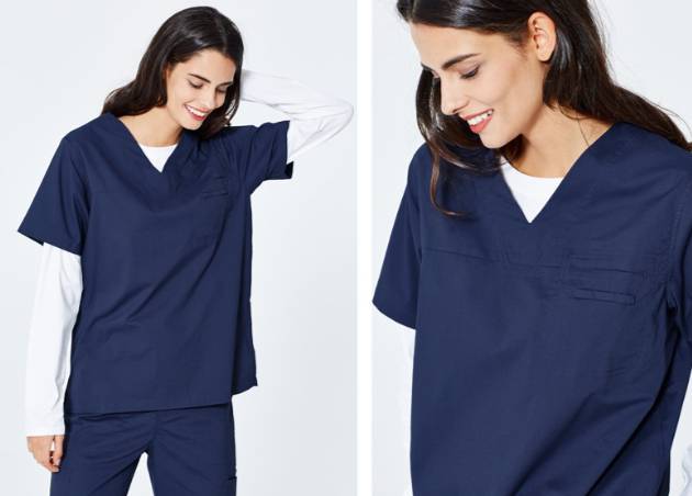 ชุดสครับ ชุดหมอผ่าตัด ชุดพยาบาลห้องผ่าตัด เอวยางยืด ระดับพรีเมี่ยม