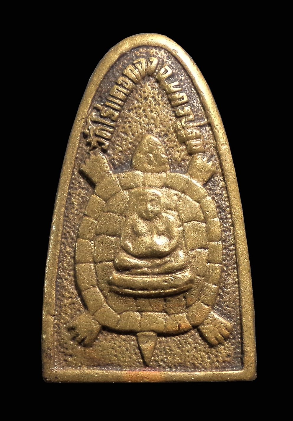 รูปหล่อหลังเตารีดใหญ่ หลวงพ่อหลิว วัดไร่แตงทอง จ.นครปฐม