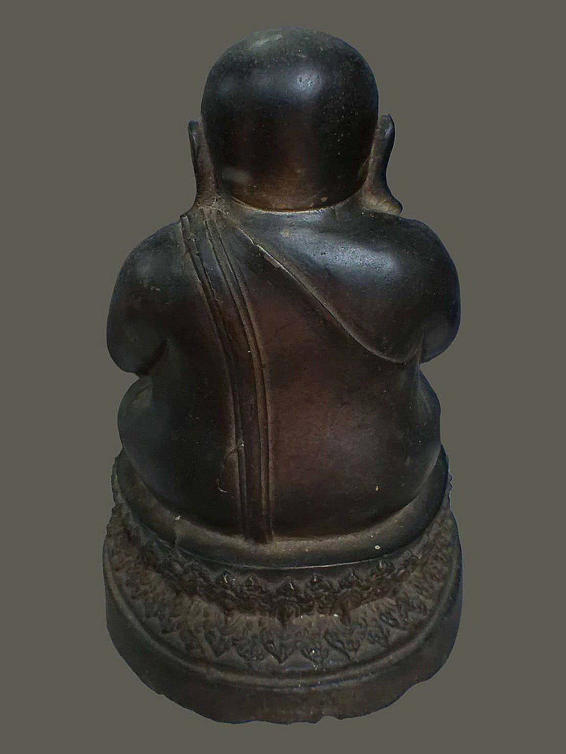 พระบูชาพระปิดตา มหาลาภรวยไม่เลิก วัดปรกฯ อ.อัมพวา จ.สมุทรสงคราม ปี2537 เนื้อทองเหลือง ขนาดสูง 8 นิ้ว กว้าง 6 นิ้ว